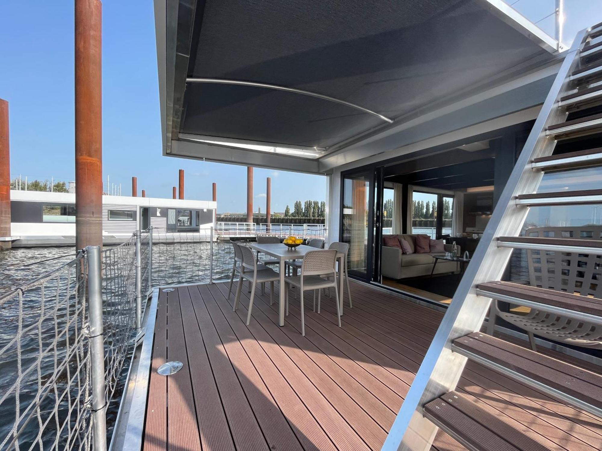 Hausboote Am Lankenauer Hoeft Bremen Exterior foto